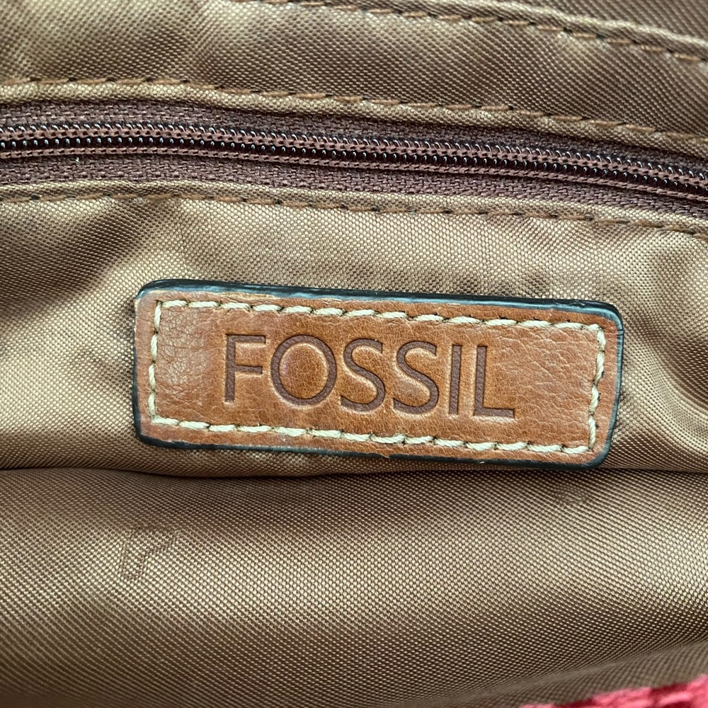 Fossil Red/Brown Purse - Picture 6 of 6